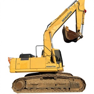 Excavadora de cadenas usada Komatsu PC270 amarilla con protector de cabina para construcción - Product Image 1