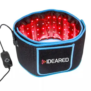 Appareil portable de luminothérapie à usage domestique 850nm pour le soulagement de la douleur, appareil de luminothérapie à la lumière rouge, ceintures à led