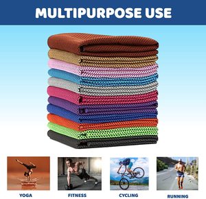 Tùy Chỉnh Thể Dục Thể Thao Ngoài Trời Thể Thao Ngay Lập Tức Nhiệm Vụ Chăm Sóc Vận Động Viên Tốt Nhất Khăn Yoga Làm Mát Với Túi Lưới. - Product Image 5