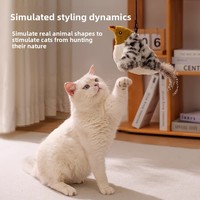 2025 nouveau jouet électrique écologique pour animaux de compagnie produit de jouet de chat en peluche réaliste