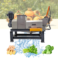 Déshydrateur à spirale multifonctionnel pour résidus végétaux et sciure de bois, pressoir à vis simple, capacité de production de 0,2 à 6 tonnes/heure