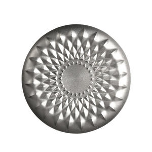 Vaisselle en acier inoxydable, assiettes à dîner en métal, plats en diamant, plats à collation, plats à fruits, plats à gâteaux - Product Image 5