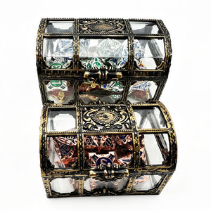 Caja de Dados Portátil Mini de Acrílico para DND, Caja de Dados Transparente de Acrílico con Cierre a Presión, Accesorio para Juegos de Mesa RPG, Viajes y Campamento al Aire Libre - Product Image 4