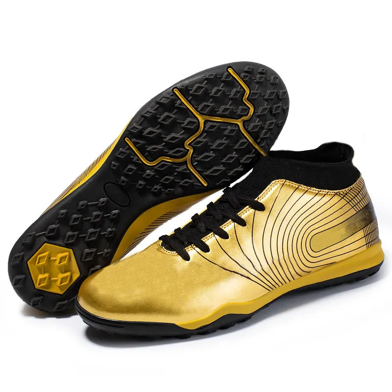 2023 New Arrival Custom Sport Online Boot Artificial Turf Sand Foot Ball Chaussure de Futsal Men Football Soccer Shoes