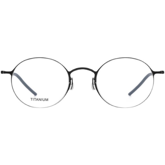Lind-style Pure Titanium Small Frame Screwless Full-Rim Eyeglass Frame AC Lenses Retro Minimalist Nordic-Style Wholesale 5504