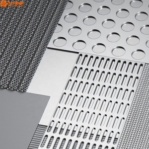 Panneaux de tôles perforées en acier inoxydable sur mesure, hexagonales/rondes/carrées/à fentes/allongées - Product Image 5