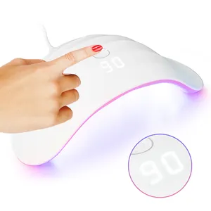 46W Gel đánh bóng móng tay Đèn xách tay USB cáp mail UV máy đèn máy sấy móng tay UV LED Nail đèn