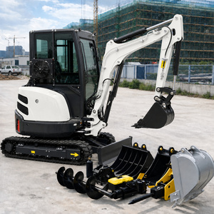 Mini Excavadora de 3.5 Toneladas con Giro Cero, Mini Excavadora de 3500 kg para Espacios Confinados - Product Image 3