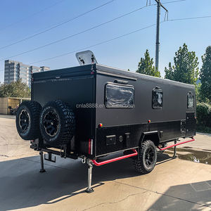 Australian New 2023 Offroad Pop Top Camping Voyage Remorque <span class=keywords><strong>Caravane</strong></span> Avec Douche Et Toilettes - Product Image 1