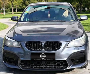 Parachoques Delantero <span class=keywords><strong>E60</strong></span> a M5 para <span class=keywords><strong>BMW</strong></span> <span class=keywords><strong>E60</strong></span> Serie 5 525i 528i 530i 535i 535i (2004+), Actualización a Kit de Carrocería M5 2021, Kit de Carrocería <span class=keywords><strong>E60</strong></span> M5 - Product Image 3