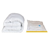 Sacs d'aspirateur réutilisables personnalisés Sacs de rangement sous vide compressés pour vêtements Sacs de rangement sous vide pour emballage de vêtements