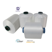 Shuyuan Polyester DTY Dessiner Fil Texturé 200D/288F SIM Raw AA Micro Filament Fil pour Textiles de Maison