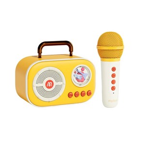 Ensemble de microphones portables miniatures sans fil en plastique pour enfants, jouets musicaux pour la performance et le chant - Product Image 1
