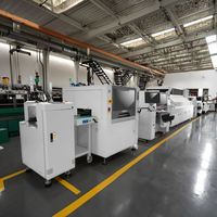 Machine de production entièrement automatique d'ampoules et de lampes à LED pour ligne de production avec composants de base moteur et PLC