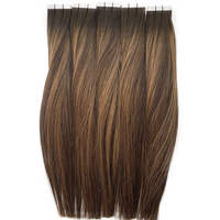 Ruban adhésif invisible dans les extensions de cheveux Bande de cheveux humains dans les extensions Cheveux russes