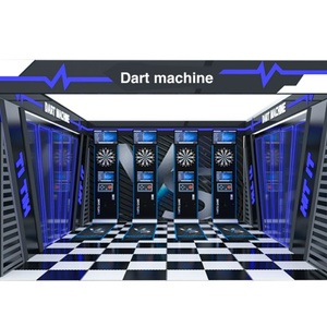 High Quality Luke Littler's Darts Machine Coin-Operated <b>Electronic</b> Scorer with Metal Cabinet for Ages 12+ Years <b>Game</b> Player - Product Image 2