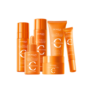 OEM BIOAQUA etiquetas privadas vitamina C blanqueamiento antioxidante nutritivo cuidado de la piel facial 6 piezas conjunto traje caja de regalo para <span class=keywords><strong>mujer</strong></span> - Product Image 6