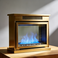 Cheminée à éthanol sans fumée ni odeur, avec flamme dynamique réaliste, pour la décoration de la salle familiale, des suites d'hôtel et un environnement intérieur sain