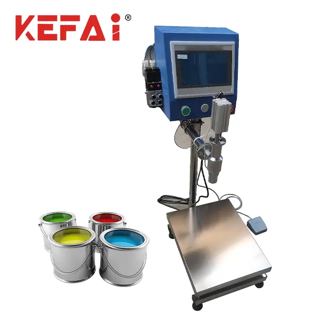 Пневматический водостойкий диспенсер краски KEFAI, машина для взвешивания краски