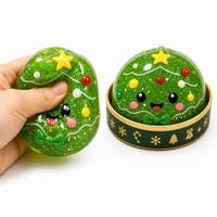 Boîte Mystère de Noël : Jouets Squishy en Gros, Jouets Anti-Stress à Presser, Balle Scintillante Colorée, Coffret Cadeau de Fêtes pour Enfants