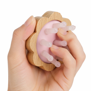 Nouvel Arrivage En Gros : Peigne à coussin d'air pour coiffure, Peigne à coussin d'air applicateur d'huile, Peigne à coussin d'air en <span class=keywords><strong>jade</strong></span>, Peigne à coussin d'air en bois personnalisé - Product Image 1