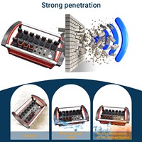 Control Remoto Hidráulico Personalizado NOMI NM-018, Joystick con Botón de Paro de Emergencia, IP65, Inalámbrico, Respuesta de Alta Velocidad, para Maquinaria de Construcción