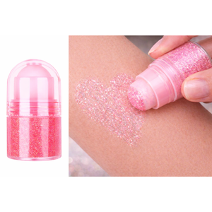 Gel scintillant liquide végétalien de haute qualité 30g pour visage et corps, à bille, longue tenue, sans parfum, pour spectacles sur scène - Product Image 4