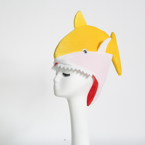 2020 vente chaude Velours Fête De <span class=keywords><strong>Carnaval</strong></span> drôle Multi couleur Mousse Poisson Requin <span class=keywords><strong>Chapeau</strong></span> - Product Image 1