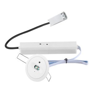 Projecteur d'urgence LED 4-en-1 160lm à double lentille, mode <span class=keywords><strong>auto</strong></span>-<span class=keywords><strong>test</strong></span>, LiFePO4, <span class=keywords><strong>test</strong></span> manuel et automatique 3H, CE CB RoHS 200-240V, OEM usine - Product Image 1