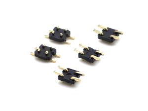 ขั้วต่อส่วนหัวของหมุดพิน2.54มม. แถวคู่ SQ0.64mm H1.0mm SMT 2*2P - Product Image 5