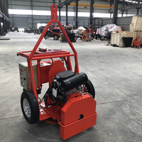 Coupe-cloison automatique électrique simple LS-1700 pour la découpe circulaire des surfaces routières en béton