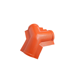 Ridge Tile Accessoires de carreaux en résine synthétique Feuille de toiture d'isolation thermique Garantie de couleur de 10 ans Tuile espagnole - Product Image 5