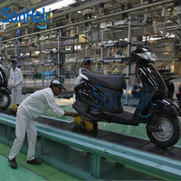 Ligne de production complète clé en main pour motos électriques, ligne d'assemblage automatique de motos électriques pour usine de motos électriques