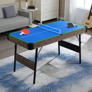<span class=keywords><strong>Table</strong></span> <span class=keywords><strong>de</strong></span> billard pliante en contreplaqué massif 3-en-1 <span class=keywords><strong>de</strong></span> 59 ''et 1.5m, tables <span class=keywords><strong>de</strong></span> <span class=keywords><strong>jeux</strong></span> <span class=keywords><strong>multiples</strong></span> avec poche en PVC-pour les sports <span class=keywords><strong>de</strong></span> piscine - Product Image 4
