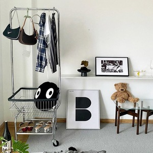ตะกร้าตะกร้าใส่ผ้าซักมีล้อแบบแขวน - Product Image 5