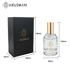 Botella de perfume vacía recargable de 30ml 50ml, de metal, madera o vidrio, con pulverizador, para promoción de marca, OEM, precio bajo, al por mayor. - Product Image 4