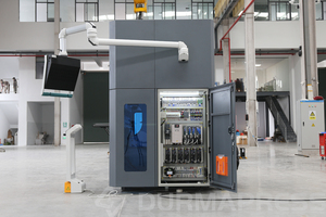 6 + 1 trục tự động Báo Chí phanh 100t 2500mm delem 66t Máy uốn với bảo vệ <span class=keywords><strong>laser</strong></span> - Product Image 6