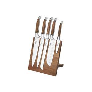 Haws Laguiole Messerset con Magnetblock 5 unidades - Product Image 1