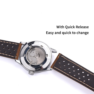 <span class=keywords><strong>Cinturino</strong></span> per <span class=keywords><strong>orologio</strong></span> in vera pelle JUELONG e fibbia nera <span class=keywords><strong>cinturino</strong></span> per <span class=keywords><strong>orologio</strong></span> in pelle da Rally <span class=keywords><strong>Vintage</strong></span> da 23mm - Product Image 5