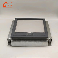 Boîtier de prise de sol gris industriel EU/USA/UK/Afrique du Sud 10A 3 prises 2 ports double escamotable avec mise à la terre IP21 220V Klass TS-B