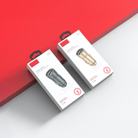Caja de Papel de Lujo con Ventana y Gancho para Empaque de Accesorios Digitales, Cargadores de Celulares y Fundas, con Diseño de Logotipo Personalizado