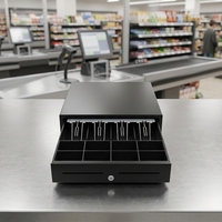 Fabricantes de Cajas Registradoras, Caja Registradora Electrónica de Metal de Alta Calidad de 405 mm para Supermercados y Restaurantes