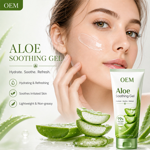 Gel Aclarante de <span class=keywords><strong>Aloe</strong></span> <span class=keywords><strong>Vera</strong></span>, Unifica el Tono de la Piel, Repara, Hidrata, Humecta, Brillo, Cuidado Facial y Corporal - Product Image 1