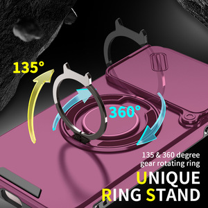 <span class=keywords><strong>Funda</strong></span> Protectora Antigolpes con Anillo y Soporte para Lente, Tipo Slider Window Armor 360, para <span class=keywords><strong>Nothing</strong></span> <span class=keywords><strong>Phone</strong></span> 4a Pro 5G - Product Image 5