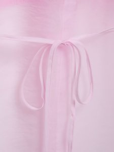 Camisa Oversize de <span class=keywords><strong>Tul</strong></span> <span class=keywords><strong>Transparente</strong></span> con Parches, Estilo Europeo-Americano, Primavera/Verano 2026, con Cinturón, Manga Larga y un Solo Botón para Mujer - Product Image 6