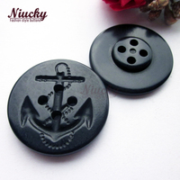 Botones de Resina Negra con Malla para Uniformes de Marina, Ignífugos, Resistentes al Fuego, Hebilla de 4 Agujeros, para Coser en Abrigos de Hombre, 15mm 32mm