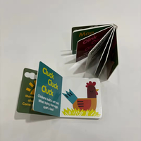 Impresión Personalizada de Libros Infantiles Educativos de Segunda Mano, Impresión de Libros de Cartón con Animales para Niños