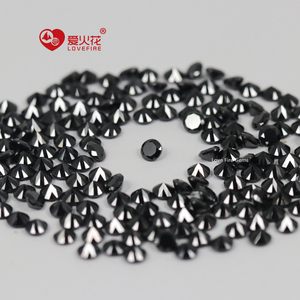 0.8-2.9mm Melee Size Vvs <strong>Moissanite</strong> <strong>Diamond</strong> Stone Round Cut <strong>Synthetic</strong> Loose <strong>Black</strong> <strong>Moissanite</strong> - Product Image 5