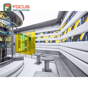 Illuminated Coffee Display Cabinet Glass Display <b>Shelf</b> Bakery Display Area Storefront Coffee Cabinet - Product Image 6