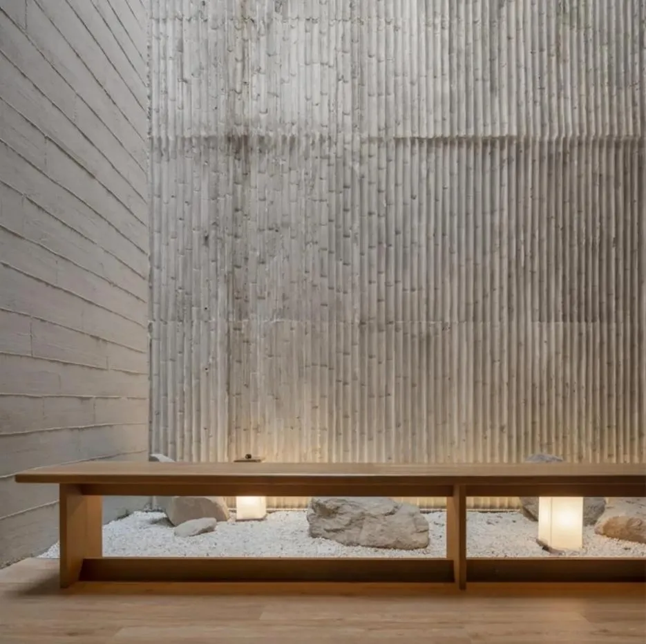 Süßwasser-betonplatten holzmaserung bambusmaserung zementplatten tun alte windbeton-wandplatten für außenwände